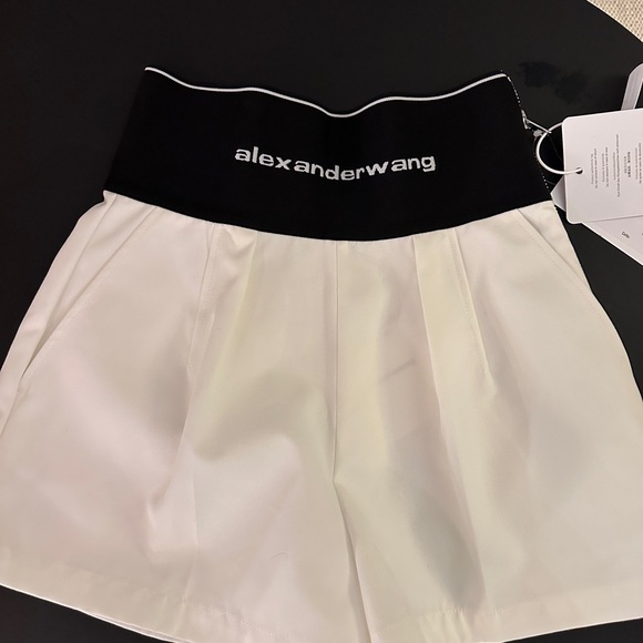 Alexander Wang Safari Shorts White